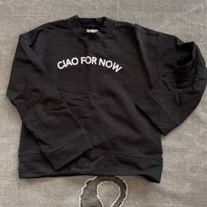 madewell Black sweathshirt size s